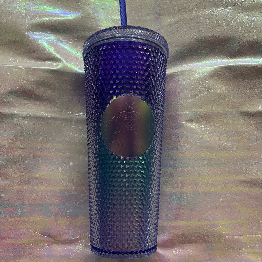 Starbucks Iridescent Purple Studded Tumbler